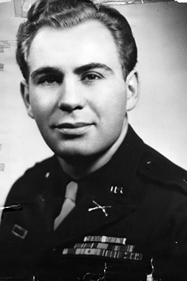 Sid Ordower in military uniform